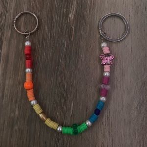 Rainbow key chain
